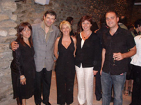 Salvador Brotons, Magdalena Gonz&agrave;lez, Francina Armengol (presidenta del Consell Insular de Mallorca) i Consellers de Joventut i Interior 